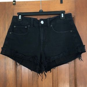Black American Eagle shorts